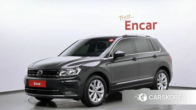 Volkswagen Tiguan second Generation 2020 Серый из Кореи