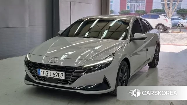 Hyundai Avante (CN7) 2020 Серый из Кореи