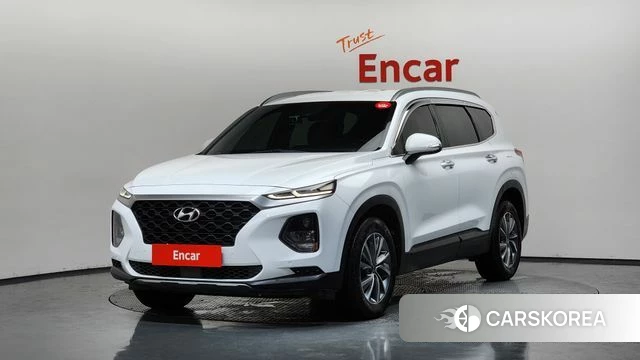 Hyundai Santa Fe TM 2018 Белый из Кореи