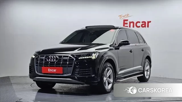 Audi Q7 (4M) 2022 Черный из Кореи