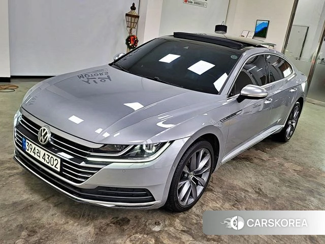Volkswagen Arteon 2020 Серебристо-серый из Кореи