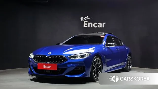 BMW 8 Series (G15) 2023 Синий из Кореи