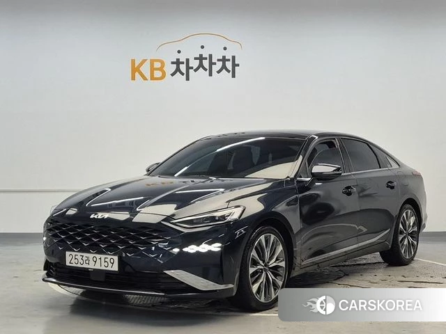 Kia K8 2021 Синий из Кореи
