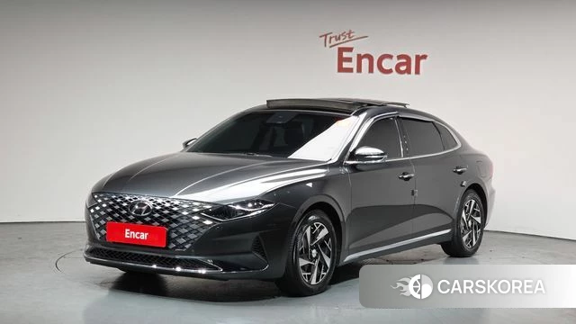 Hyundai The New Grandeur IG Hybrid 2021 Серый из Кореи
