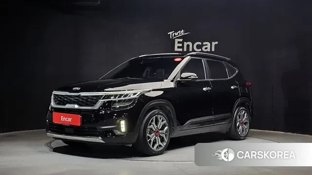 Kia Seltos 2019 Черный из Кореи