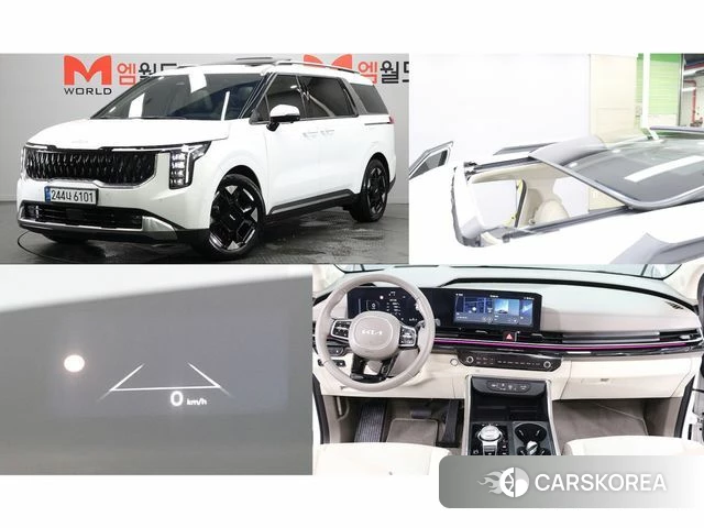 Kia The New Carnival 4th Generation 2024 Белый из Кореи