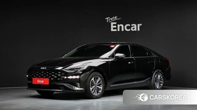 Kia K8 Hybrid 2023 Черный из Кореи