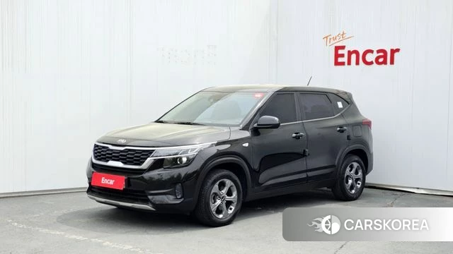 Kia Seltos 2020 Черный из Кореи