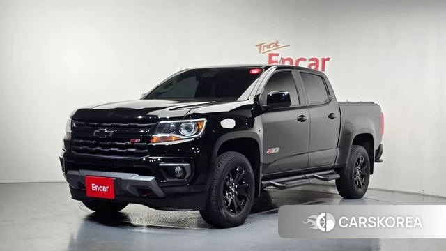 Chevrolet (GM Daewoo) Real New Colorado 2022 Черный из Кореи