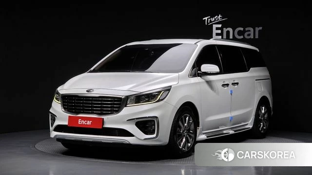 Kia The New Carnival 2019 Белый из Кореи