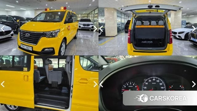 Hyundai The New Grand Starex 2018 Желтый из Кореи