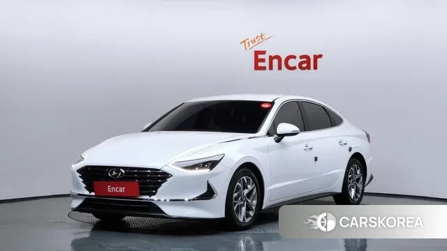 Hyundai Sonata (DN8) 2019 Белый из Кореи