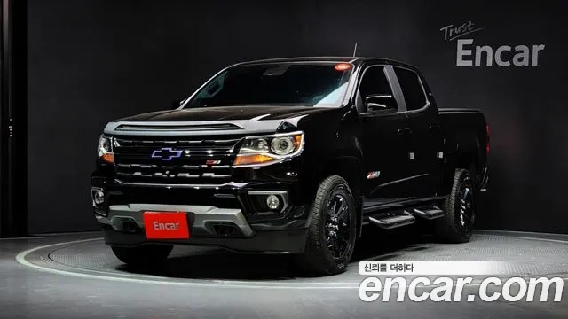 Chevrolet (GM Daewoo) Real New Colorado 2021 Черный из Кореи
