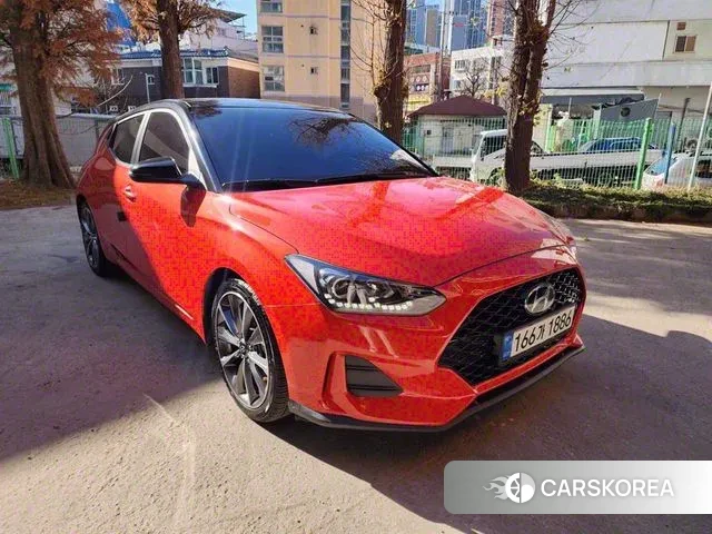 Hyundai Veloster (JS) 2018 Красный из Кореи