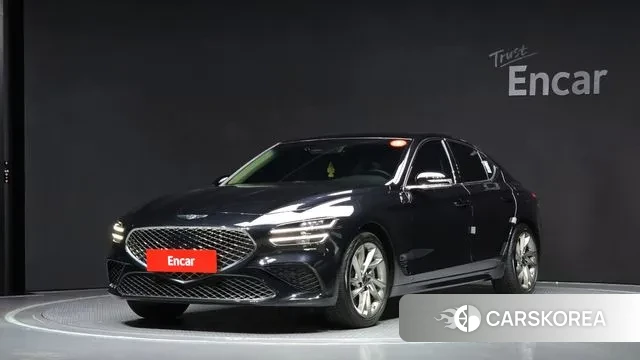 Genesis The New G70 2023 Черный из Кореи