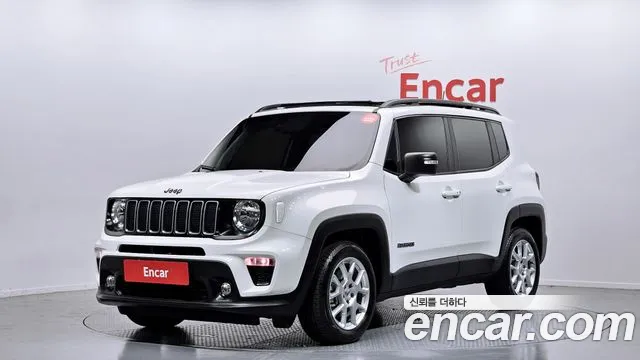 Jeep Renegade 2022 Белый из Кореи