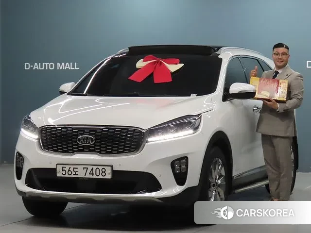 Kia The New Sorento 2018 Белый из Кореи