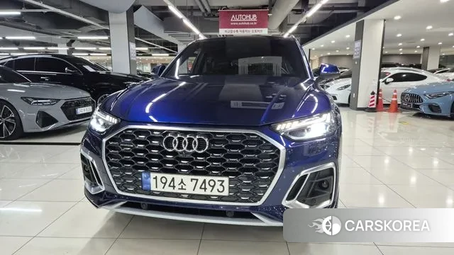 Audi Q5 (FY) 2023 Синий из Кореи