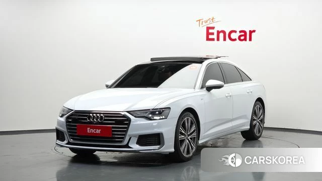 Audi A6 (C8) 2023 Белый из Кореи