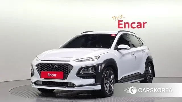 Hyundai Kona 2018 Белый из Кореи