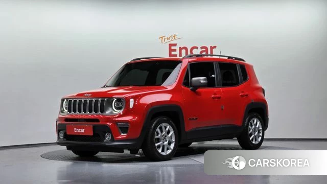 Jeep Renegade 2020 Красный из Кореи