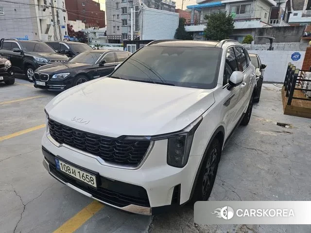 Kia The New Sorento 4th Generation 2023 Белый из Кореи