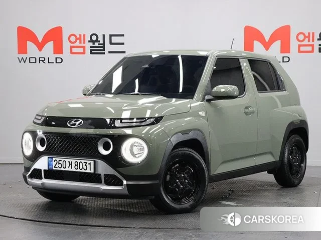 Hyundai Casper 2022 Темно-зеленый из Кореи