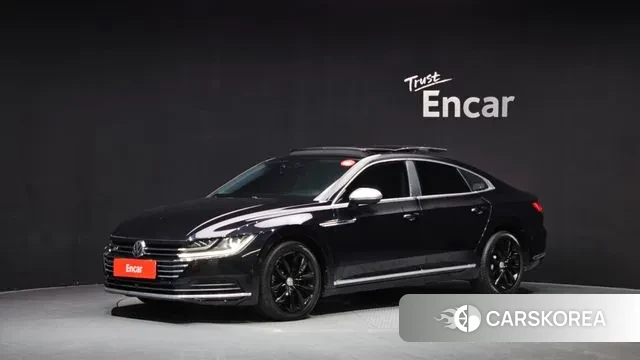 Volkswagen Arteon 2019 Черный из Кореи