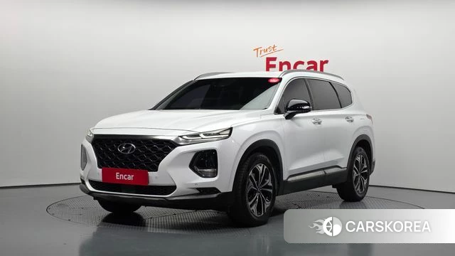 Hyundai Santa Fe TM 2018 Белый из Кореи