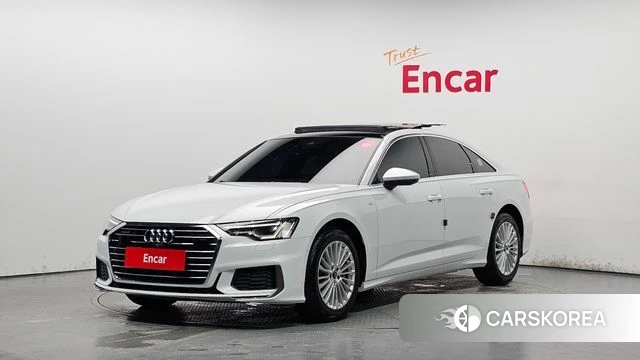 Audi A6 (C8) 2021 Белый из Кореи