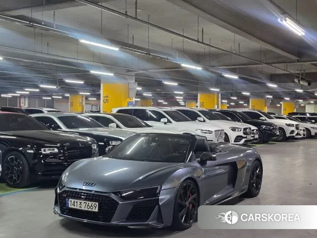 Audi R8 (4S) 2021 Серый из Кореи
