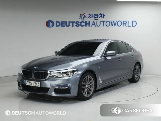 BMW 5 Series (G30) 2018 Серый из Кореи