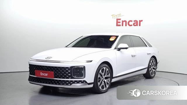 Hyundai Grandeur Hybrid (GN7) 2023 Белый из Кореи