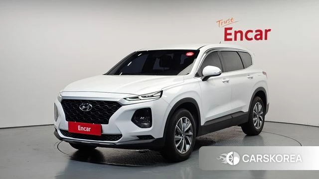 Hyundai Santa Fe TM 2019 Белый из Кореи