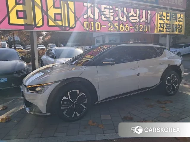 Kia EV6 2021 Жемчужный цвет из Кореи