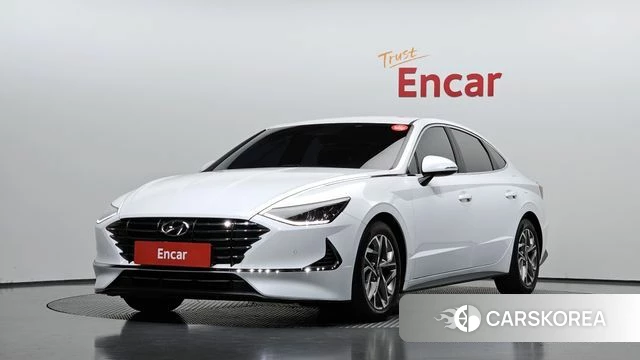 Hyundai Sonata (DN8) 2021 Белый из Кореи