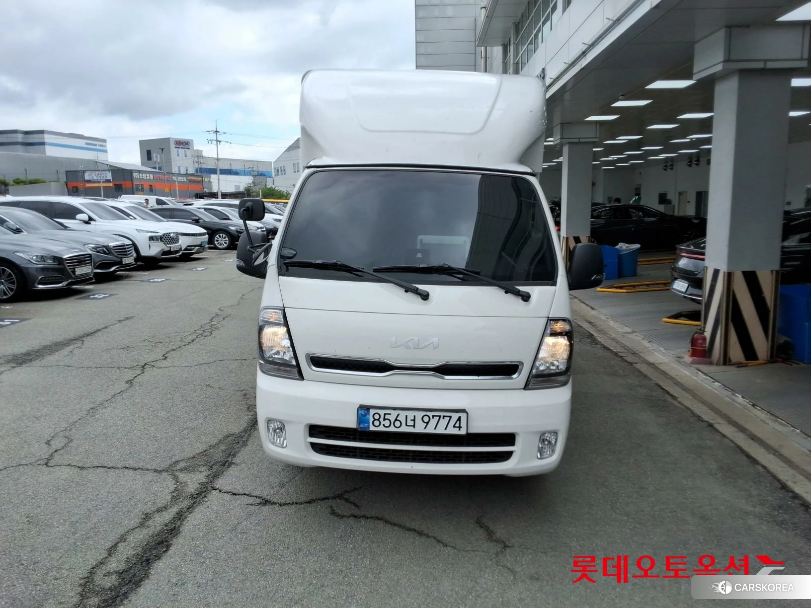 Kia Bongo III Wing Body 2025 Белый из Кореи