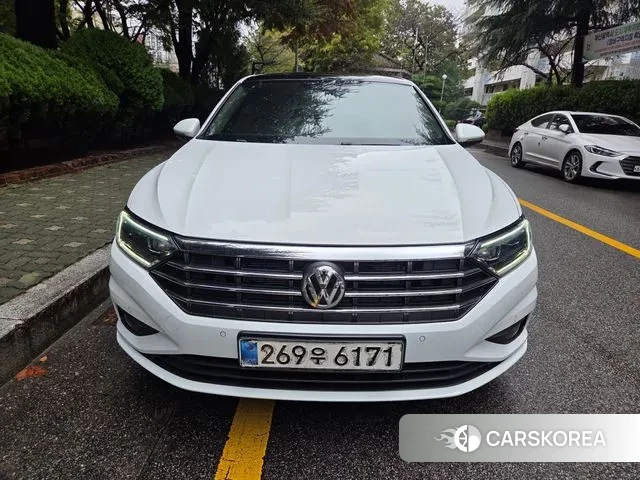 Volkswagen 7th Generation of Jetta 2020 Белый из Кореи