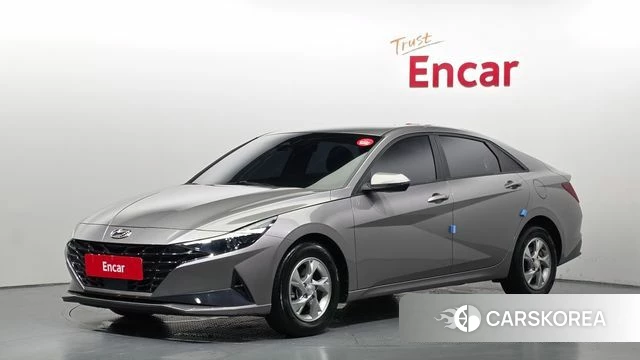 Hyundai Avante (CN7) 2022 Серебристо-серый из Кореи