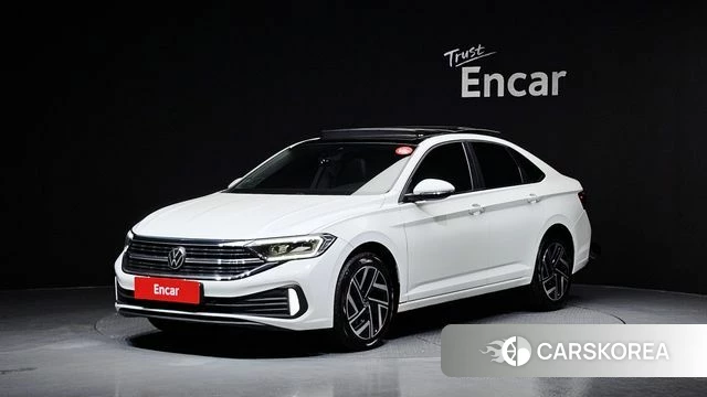 Volkswagen 7th Generation of Jetta 2023 Белый из Кореи