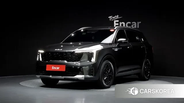 Kia The New Sorento 4th Generation 2023 Серый из Кореи
