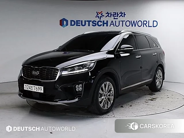 Kia The New Sorento 2019 Черный из Кореи