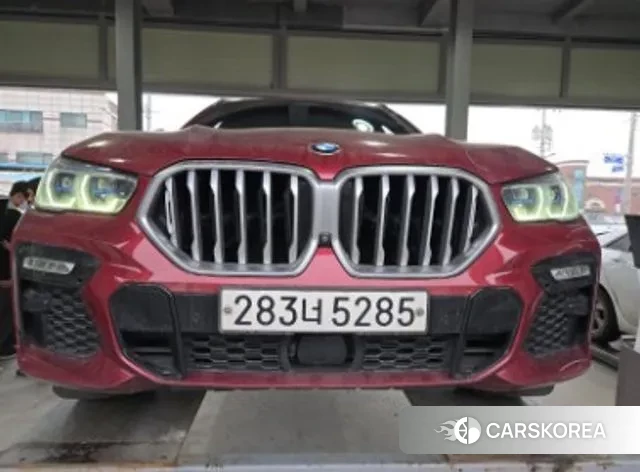 BMW X6 (G06) 2020 Красный из Кореи