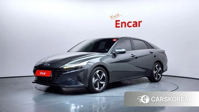 Hyundai Avante Hybrid (CN7) 2020 Серый из Кореи