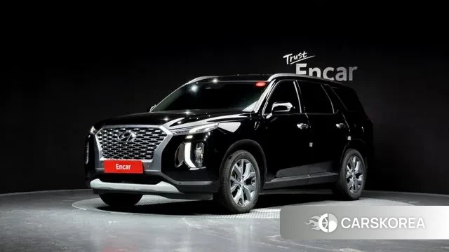 Hyundai Palisade 2021 Черный из Кореи