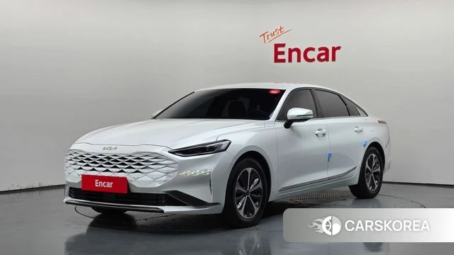 Kia K8 Hybrid 2023 Белый из Кореи