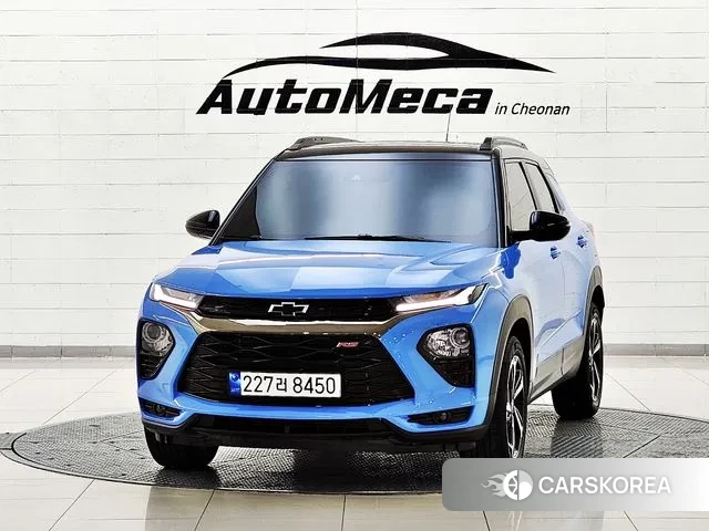 Chevrolet (GM Daewoo) Trailblazer 2023 Небесно-голубой из Кореи