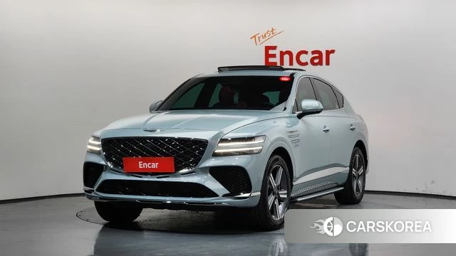 Genesis GV80 Coupe 2024 Светло-серебряный цвет из Кореи