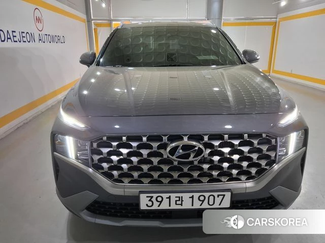 Hyundai The New Santa Fe 2023 Серый из Кореи