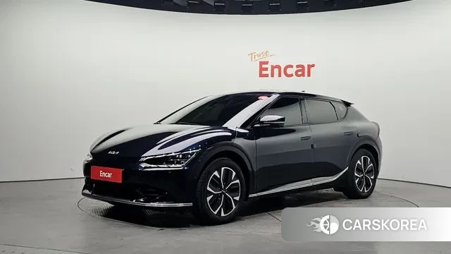 Kia EV6 2021 Синий из Кореи